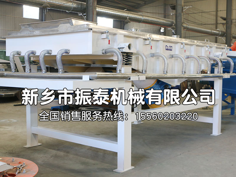 陜西1540風冷直線振動篩驗收合格已發(fā)貨，請張經(jīng)理注意查收！
