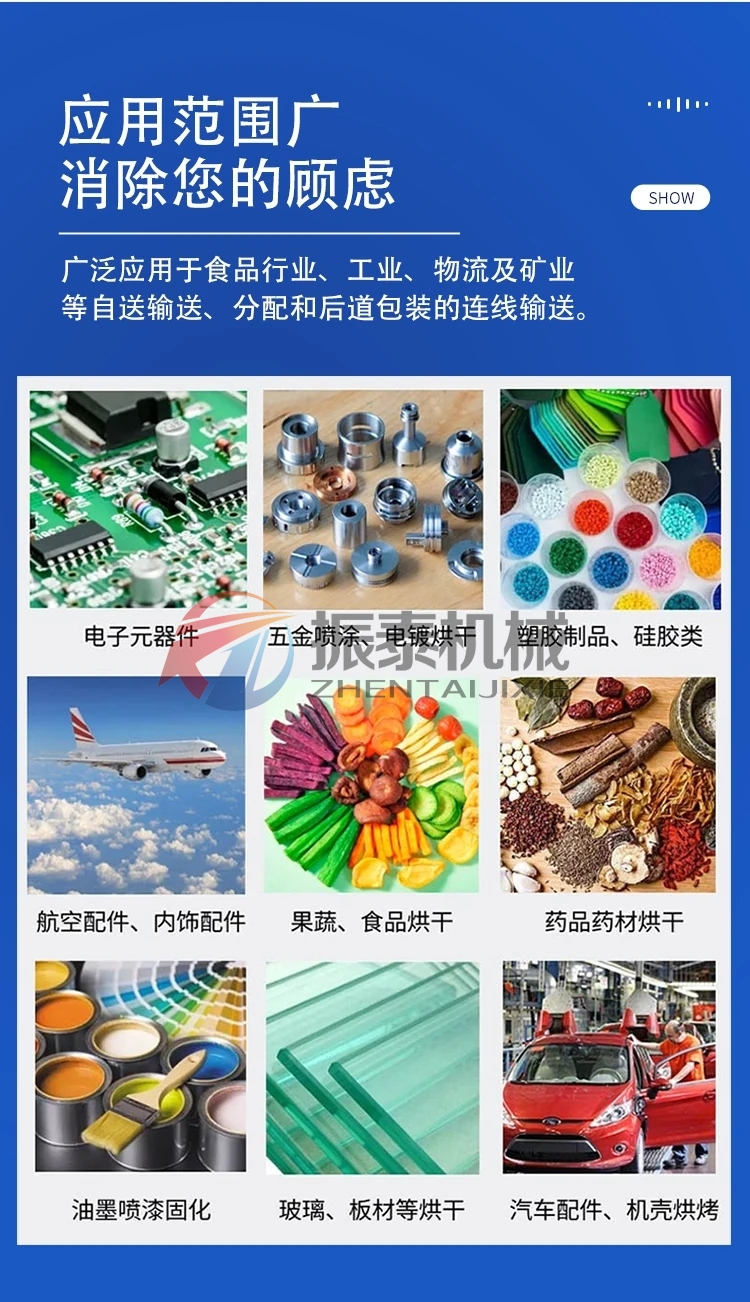 不銹鋼網(wǎng)鏈輸送機(jī)的適用范圍